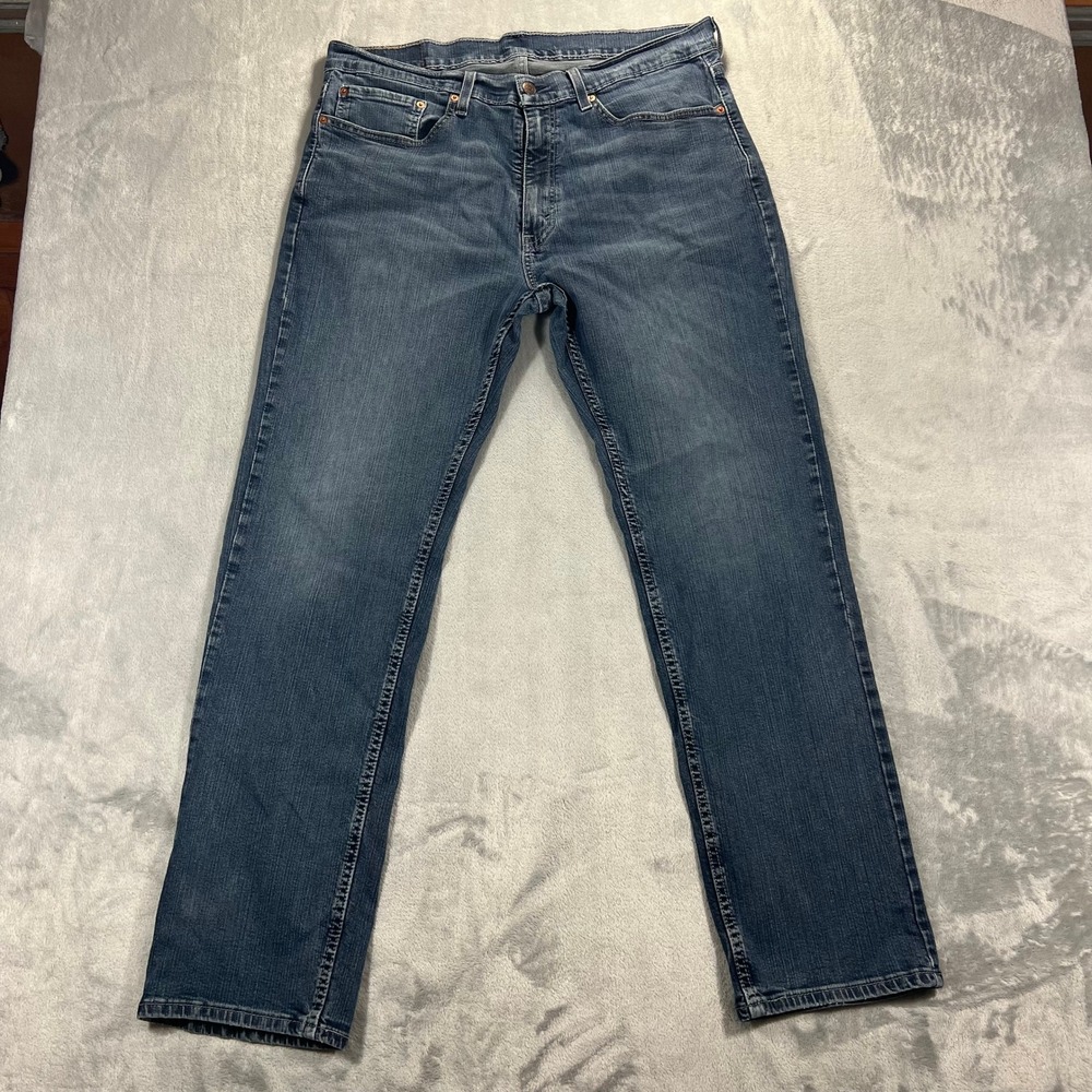 Levi's 559 Relaxed Straight Mens Jeans 36x32 Blue Stretch Denim Casual Classic